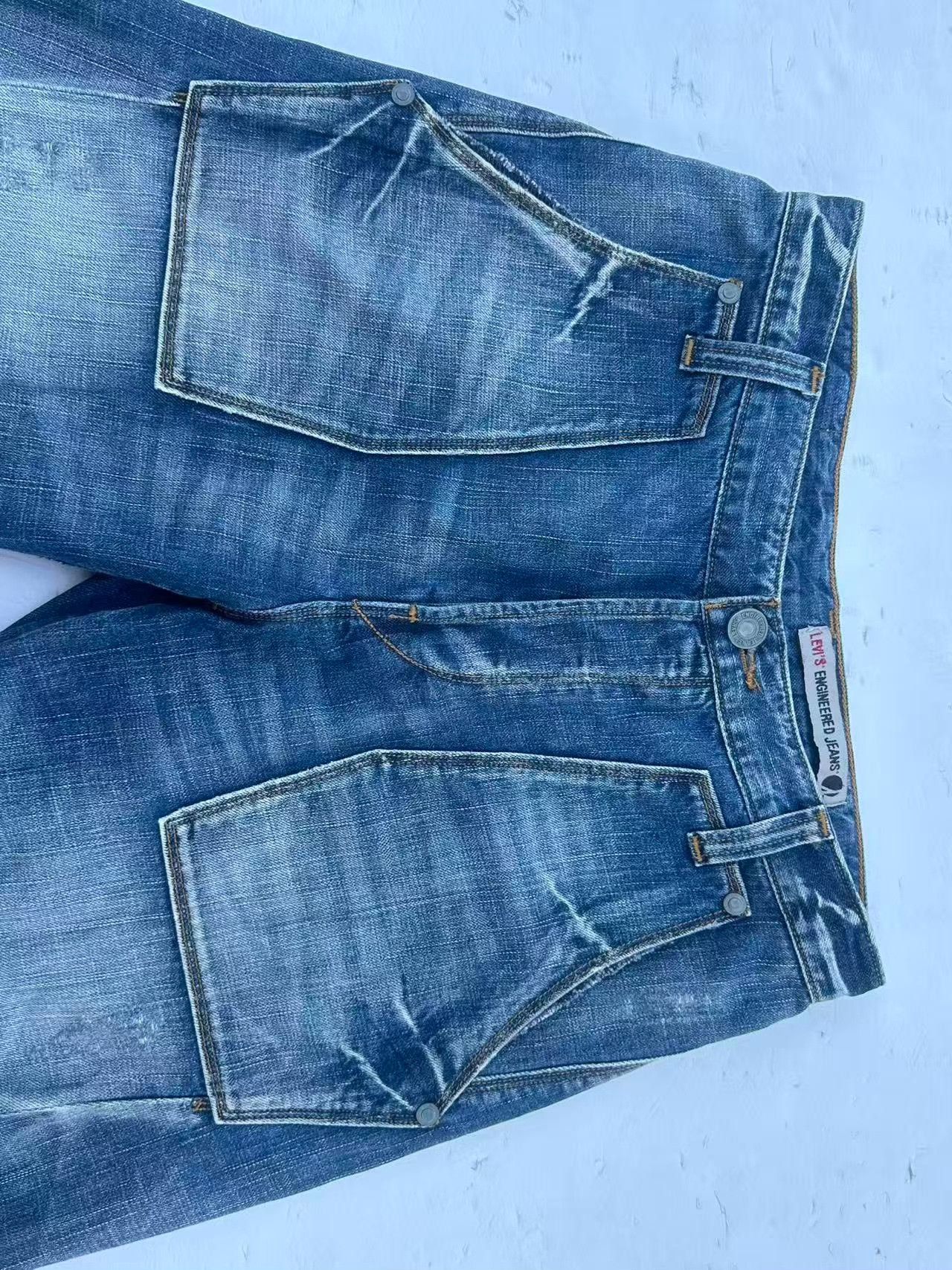 Levi's Vintage Levi's 2000s LEJ Engineered Jeans Size US 28 / EU 44 - 4 Thumbnail