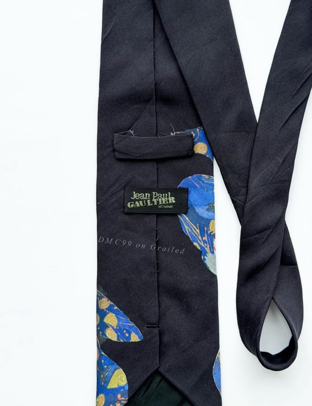 Jean Paul Gaultier Vintage 1990s Jean Paul Gaultier 'Ballet Russes' Necktie Size ONE SIZE - 5 Thumbnail