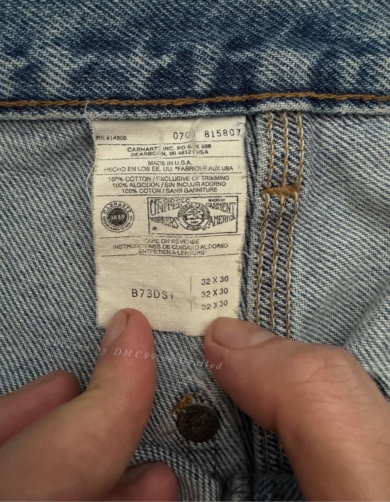 Carhartt Vintage Carhartt 2000s Faded B73 Double Knee Pants Size US 32 / EU 48 - 8 Thumbnail