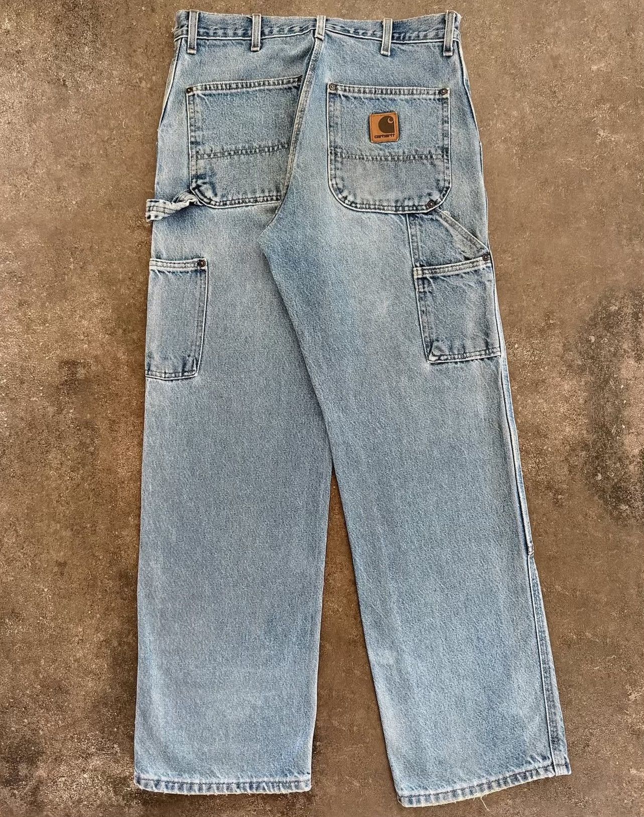 Carhartt Vintage Carhartt 2000s Faded B73 Double Knee Pants Size US 32 / EU 48 - 2 Thumbnail