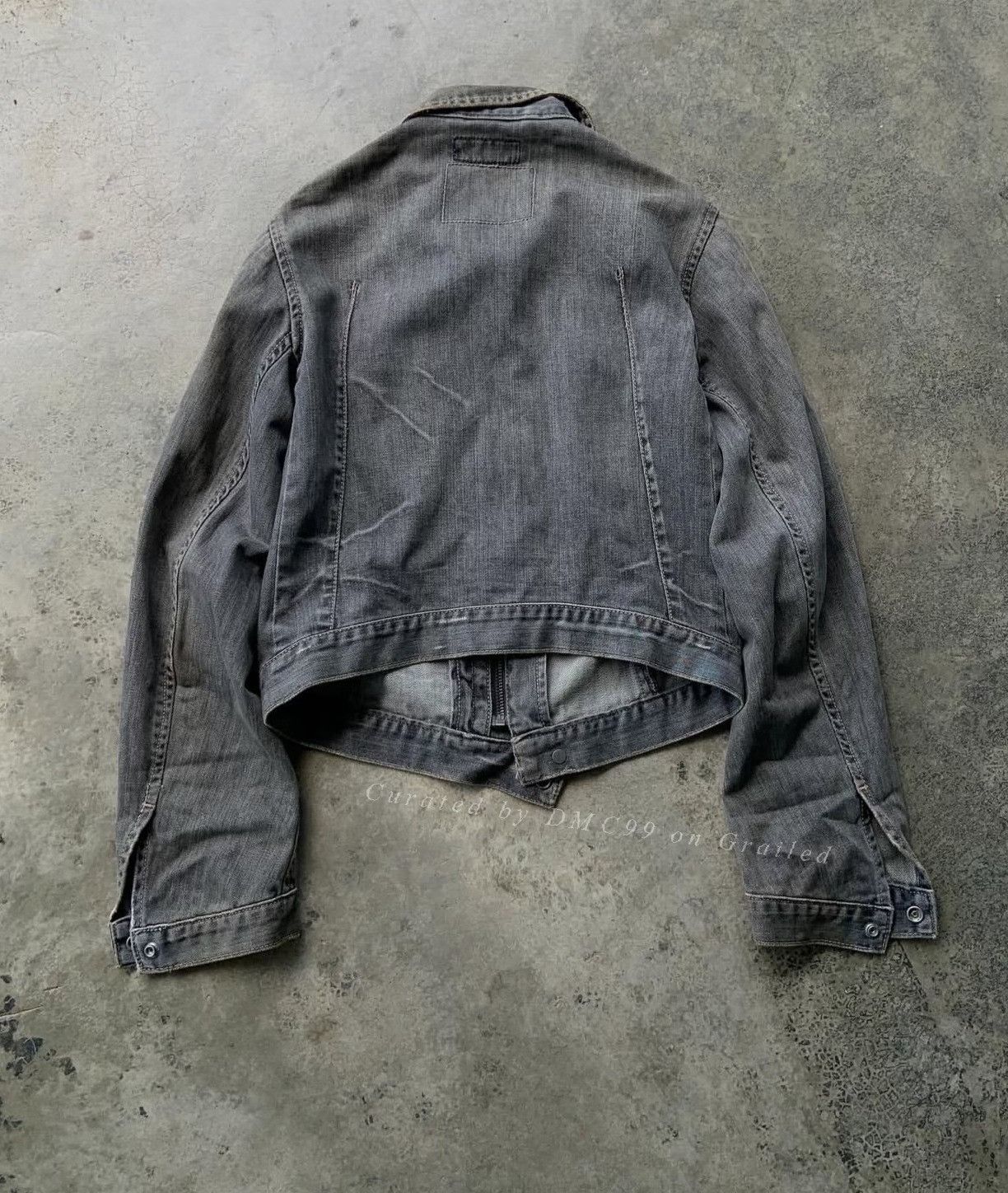 Vintage Vintage 2000s Levi's Engineered Black Jacket Size M / US 6-8 / IT 42-44 - 2 Thumbnail