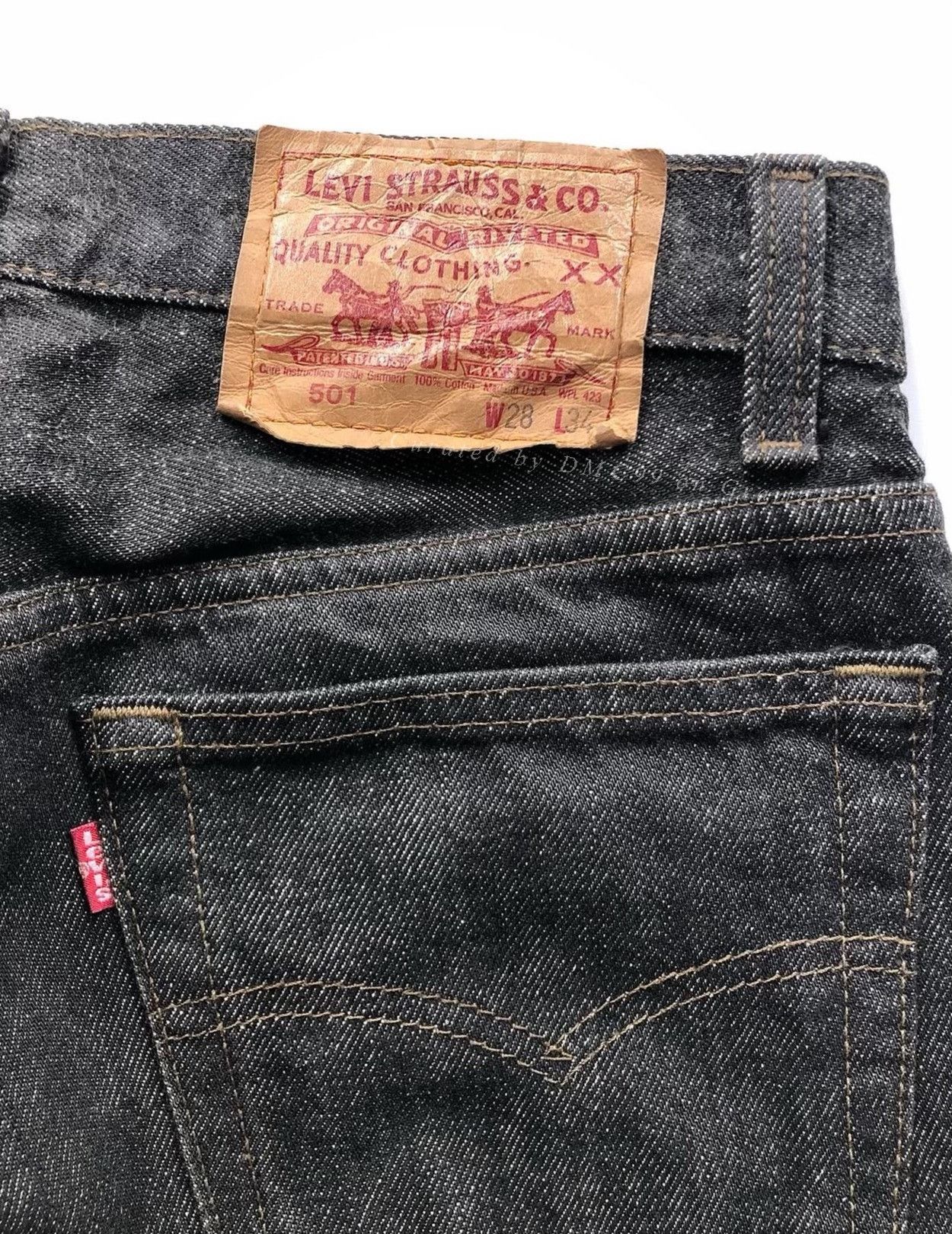 Levi's 1990s Vintage Levi's 501 Jeans Size US 26 / EU 42 - 6 Thumbnail