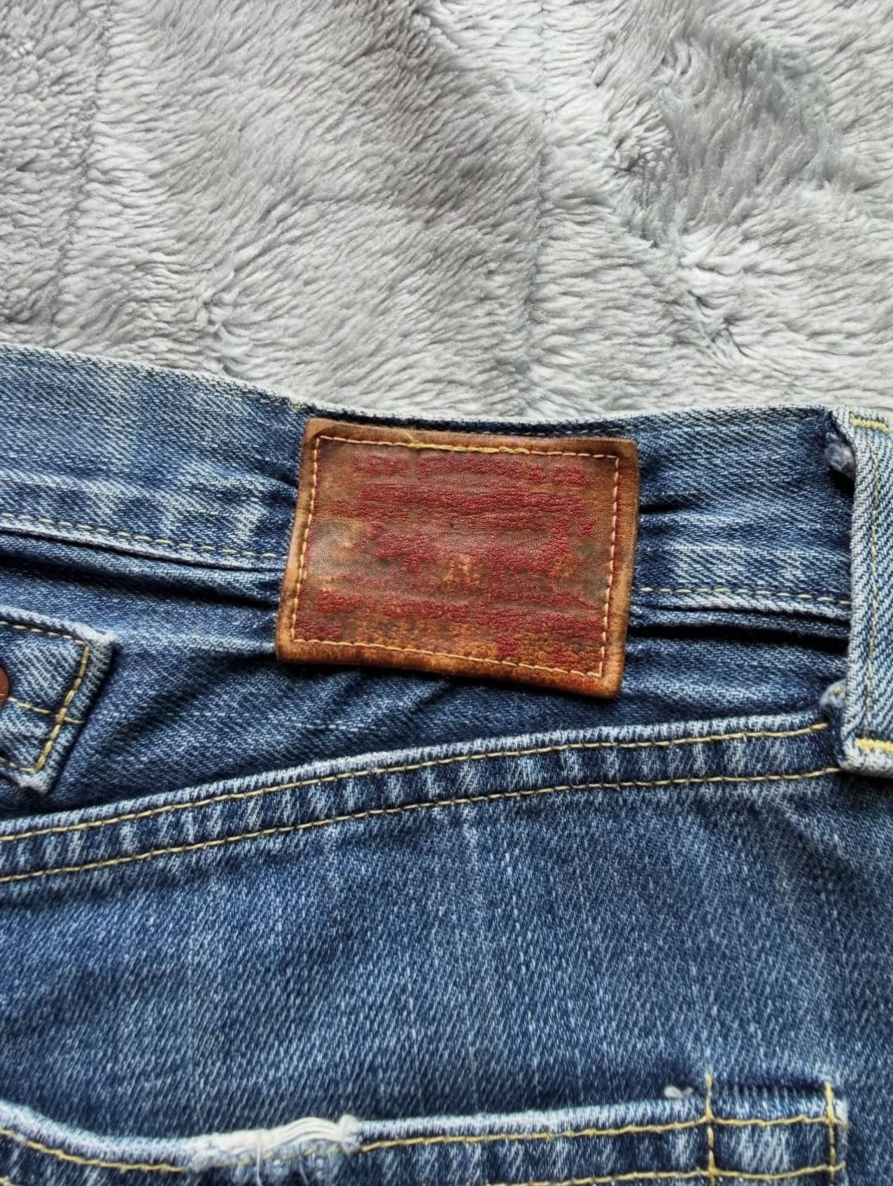 Levi's Vintage Levi's 90s 702xx BigE Selvedge Denim Size US 32 / EU 48 - 8 Thumbnail