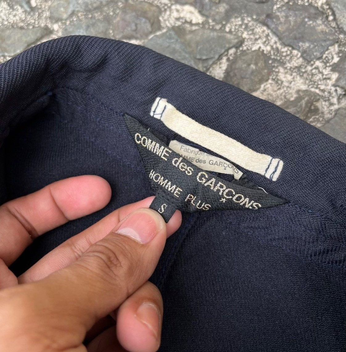 Comme des Garcons Vintage CDG Homme Plus FW2012 Double Breasted Jacket Size US M / EU 48-50 / 2 - 5 Thumbnail