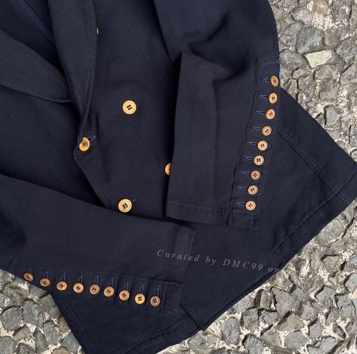 Comme des Garcons Vintage CDG Homme Plus FW2012 Double Breasted Jacket Size US M / EU 48-50 / 2 - 4 Thumbnail