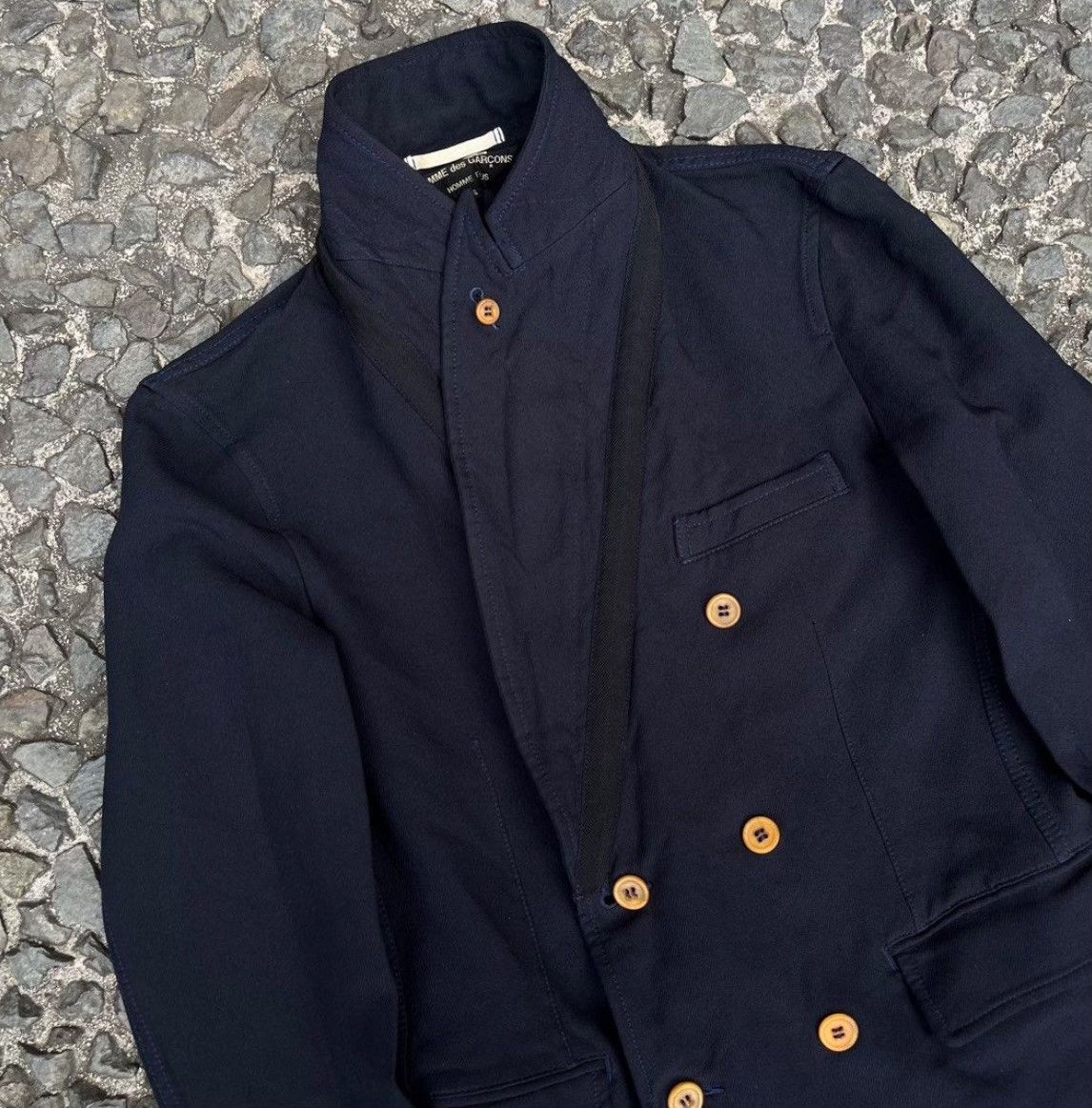 Comme des Garcons Vintage CDG Homme Plus FW2012 Double Breasted Jacket Size US M / EU 48-50 / 2 - 2 Thumbnail