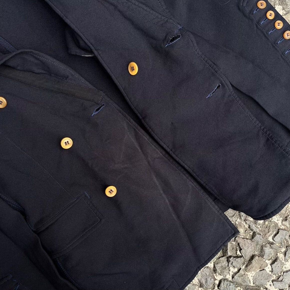 Comme des Garcons Vintage CDG Homme Plus FW2012 Double Breasted Jacket Size US M / EU 48-50 / 2 - 6 Thumbnail