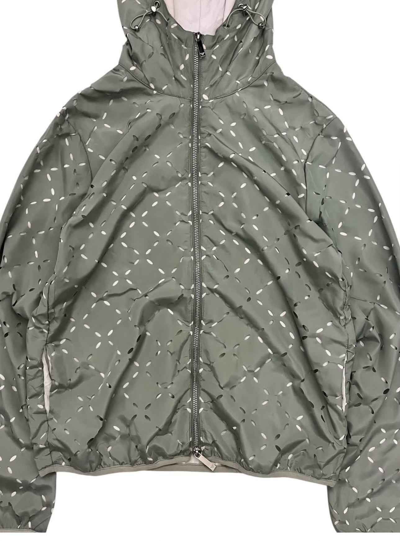 Emporio Armani Emporio Armani A/W17 Laser Cut Hooded Jacket Size US M / EU 48-50 / 2 - 2 Thumbnail