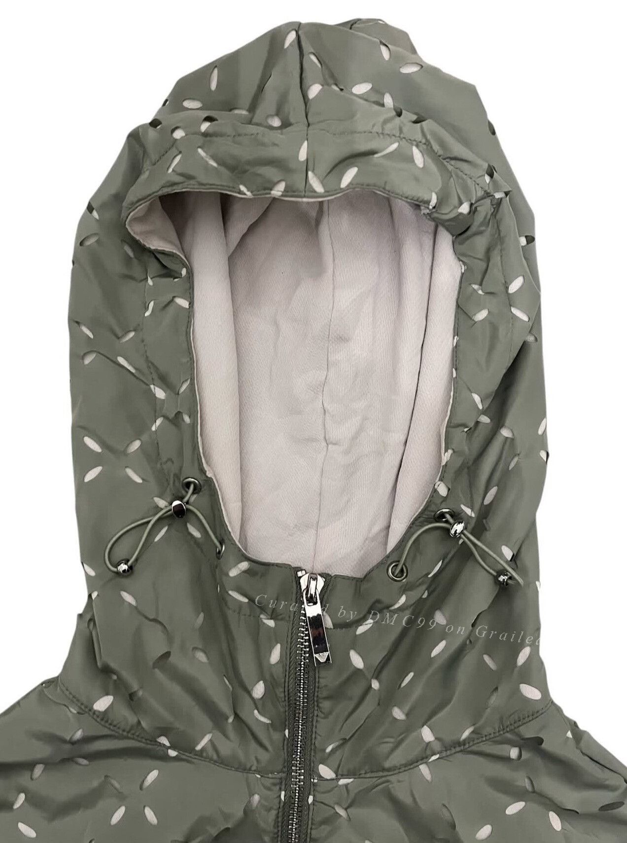 Emporio Armani Emporio Armani A/W17 Laser Cut Hooded Jacket Size US M / EU 48-50 / 2 - 3 Thumbnail