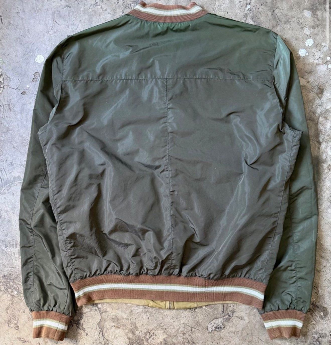 Gucci Vintage Gucci Reversible Nylon Military Jacket Size US XXL / EU 58 / 5 - 4 Thumbnail