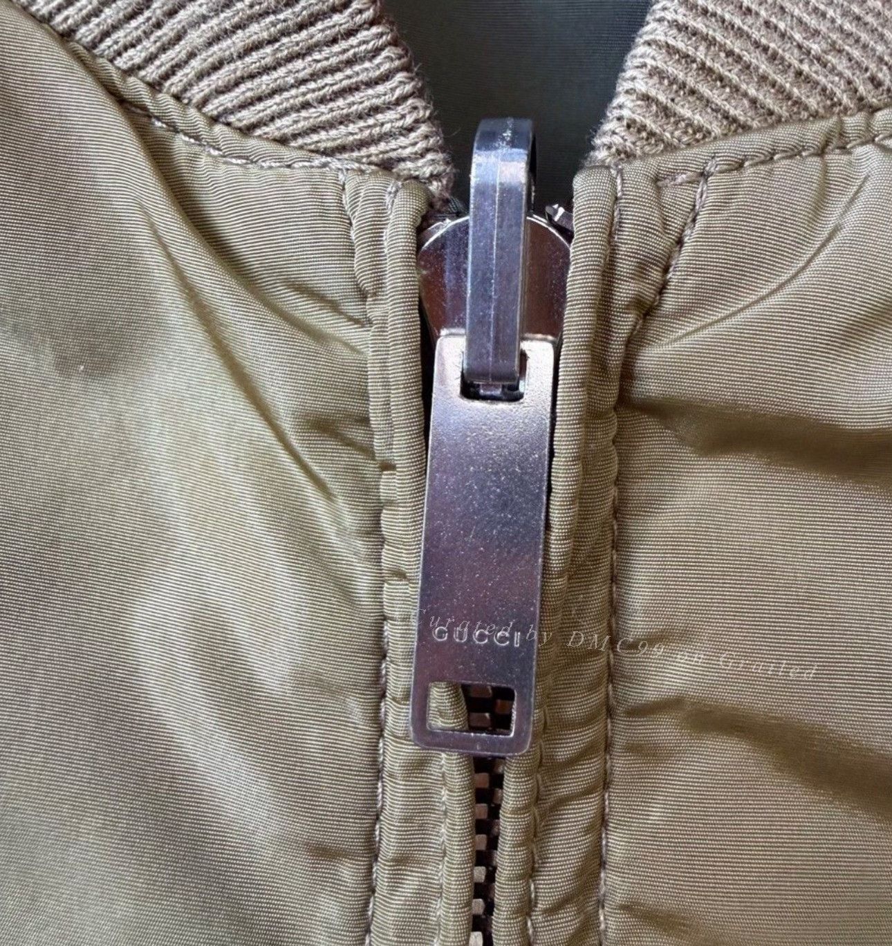 Gucci Vintage Gucci Reversible Nylon Military Jacket Size US XXL / EU 58 / 5 - 7 Thumbnail
