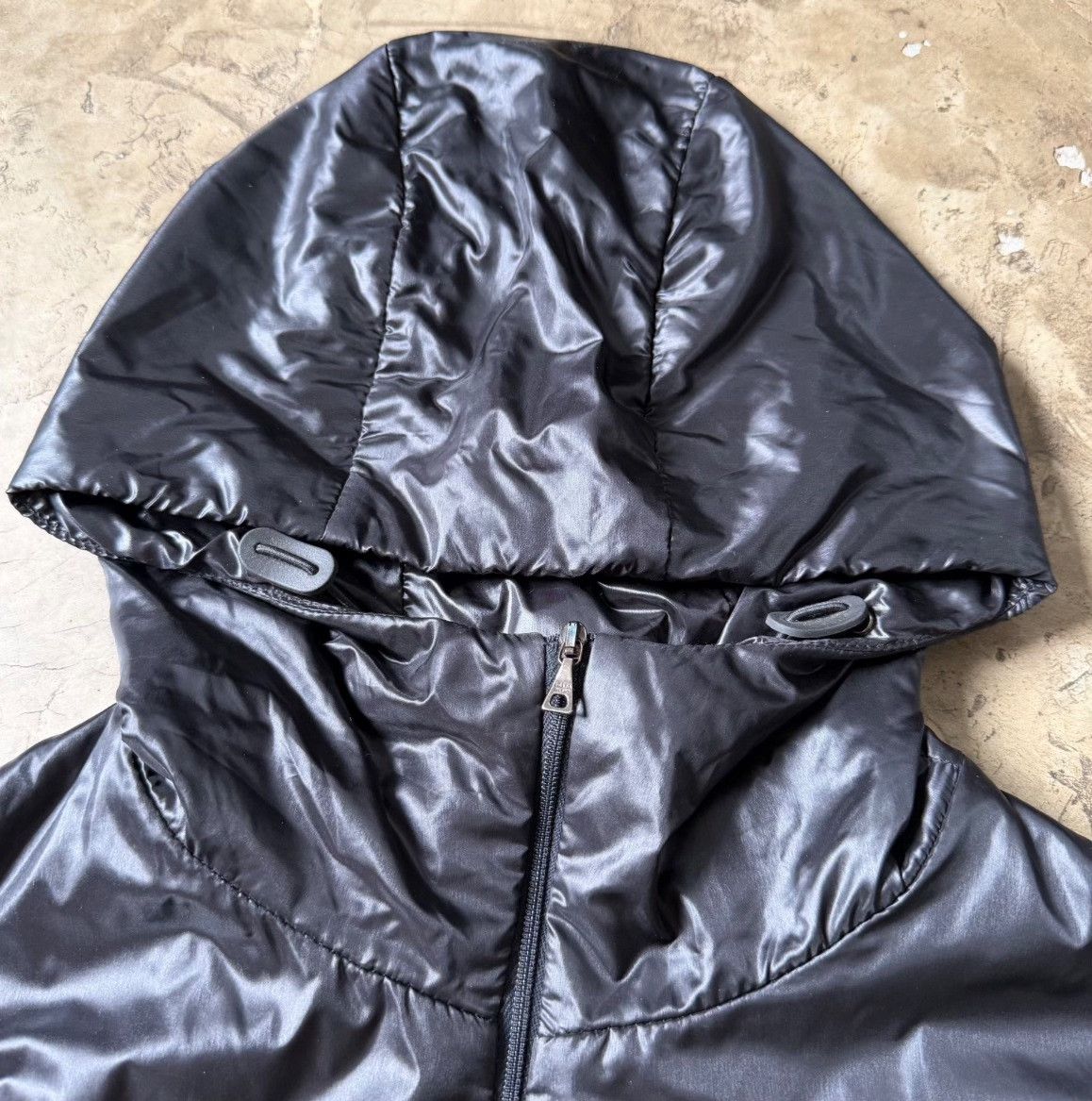 Prada Vintage Prada 90s-00s Nylon Zip Up Jacket Size US L / EU 52-54 / 3 - 3 Thumbnail
