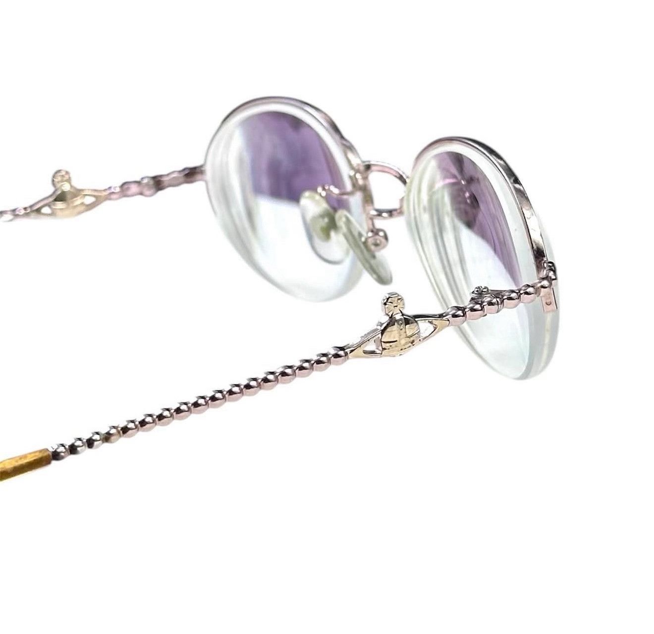 Vivienne Westwood Vintage Vivienne Westwood 2000s Orb Logo Glasses Size ONE SIZE - 4 Thumbnail