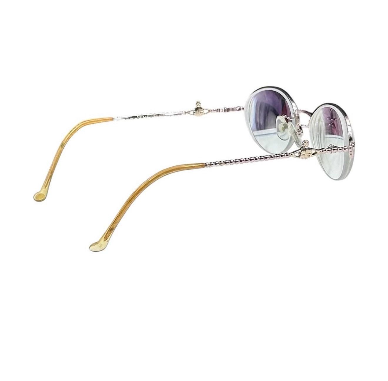 Vivienne Westwood Vintage Vivienne Westwood 2000s Orb Logo Glasses Size ONE SIZE - 3 Thumbnail