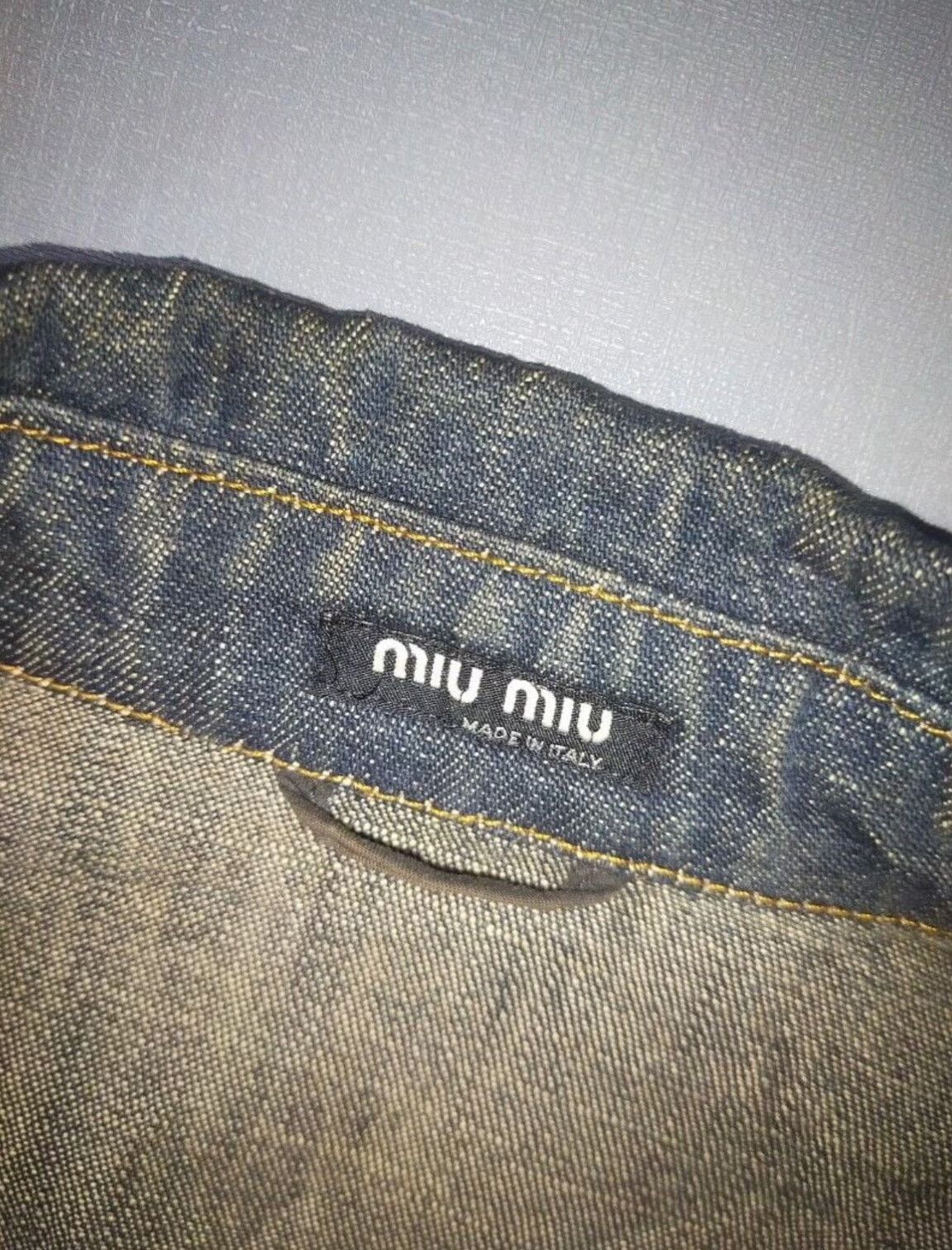 Miu Miu Miumiu 2001AW Denim Coverall Jacket Size US M / EU 48-50 / 2 - 7 Thumbnail