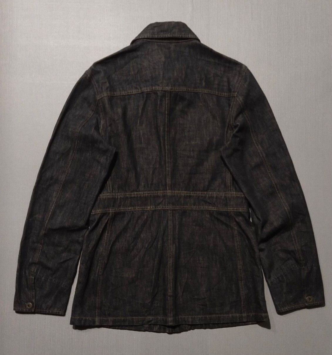 Miu Miu Miumiu 2001AW Denim Coverall Jacket Size US M / EU 48-50 / 2 - 6 Thumbnail