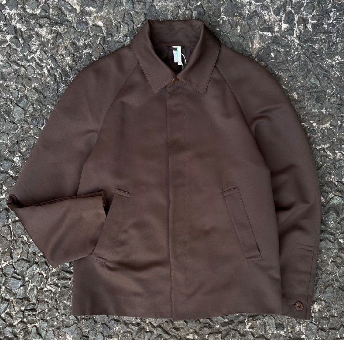 Miu Miu Miu Miu F/W2000 Concealed Placket Raglan Jacket Size US M / EU 48-50 / 2 - 2 Thumbnail