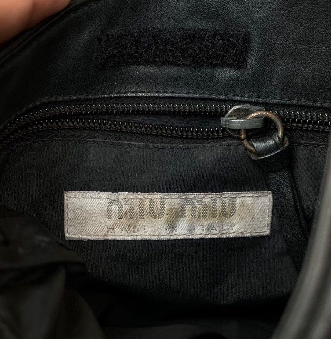 Miu Miu Miumiu F/W1999 All-Leather Crossbody Bag Size ONE SIZE - 6 Thumbnail