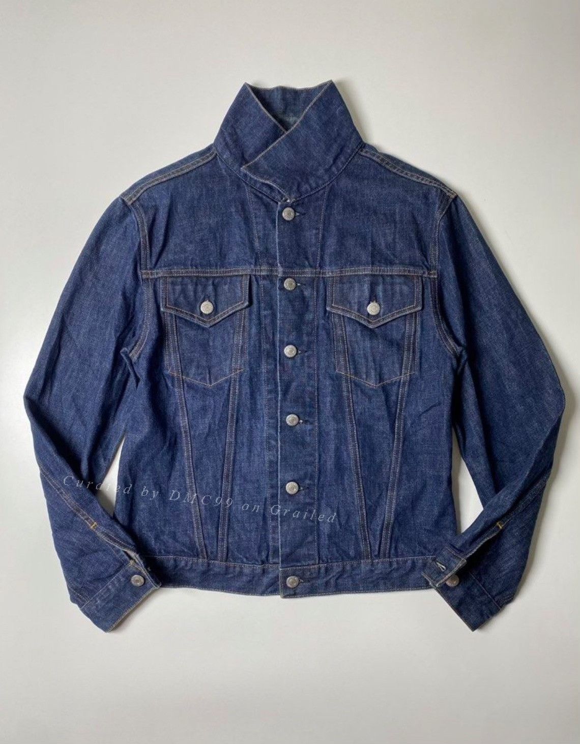 Helmut Lang 1990s Helmut Lang Classic Denim Jacket Size US M / EU 48-50 / 2 - 2 Thumbnail