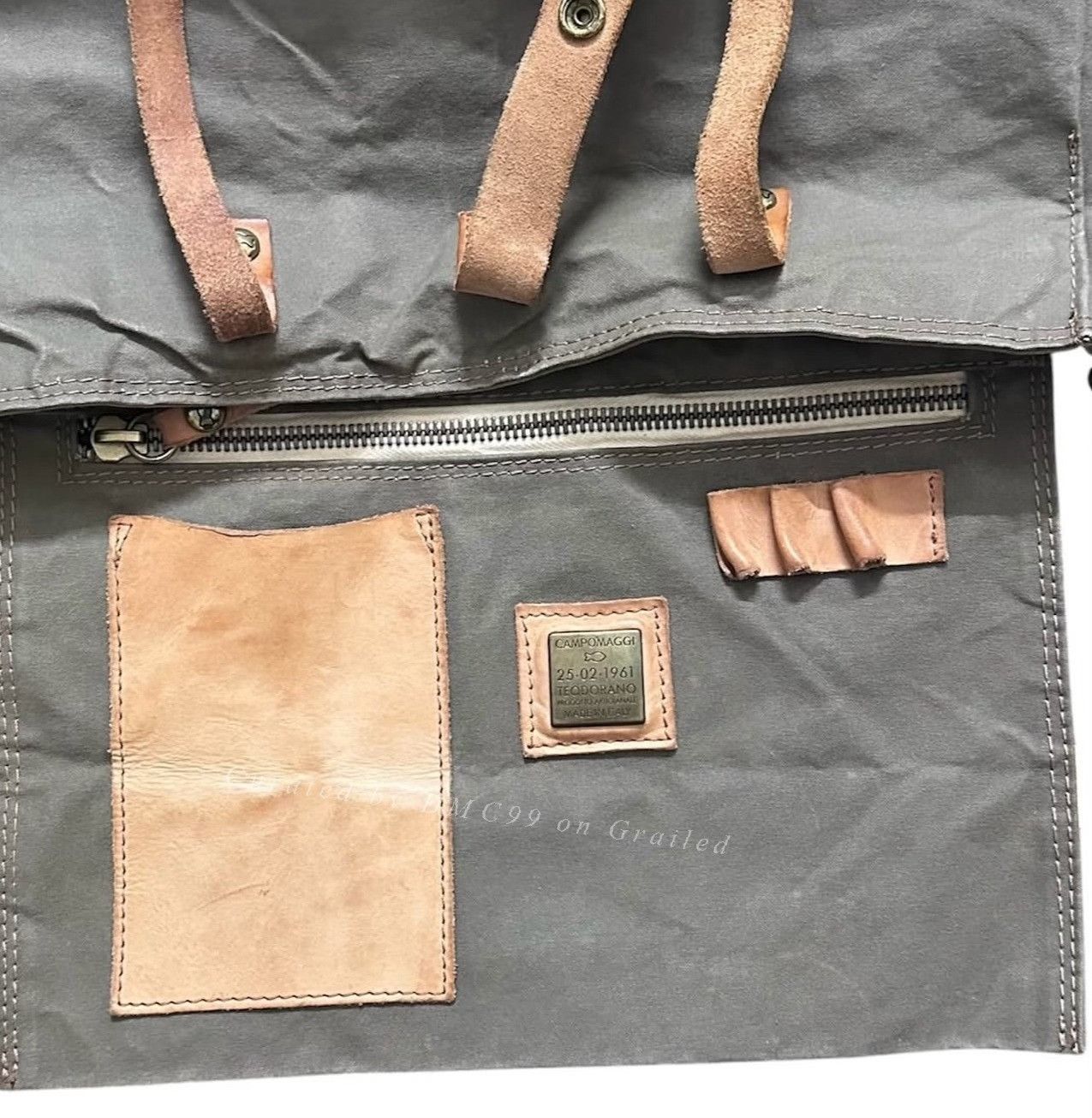 Vintage Vintage 2010s Campomaggi Teodorano Canvas Tote Size ONE SIZE - 4 Thumbnail