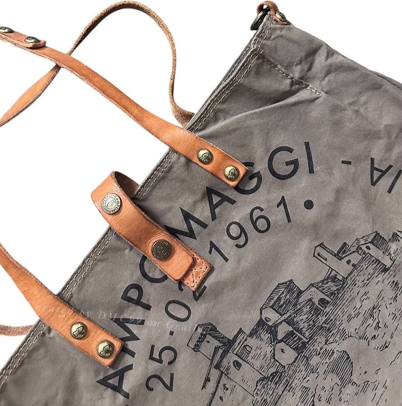 Vintage Vintage 2010s Campomaggi Teodorano Canvas Tote Size ONE SIZE - 3 Thumbnail