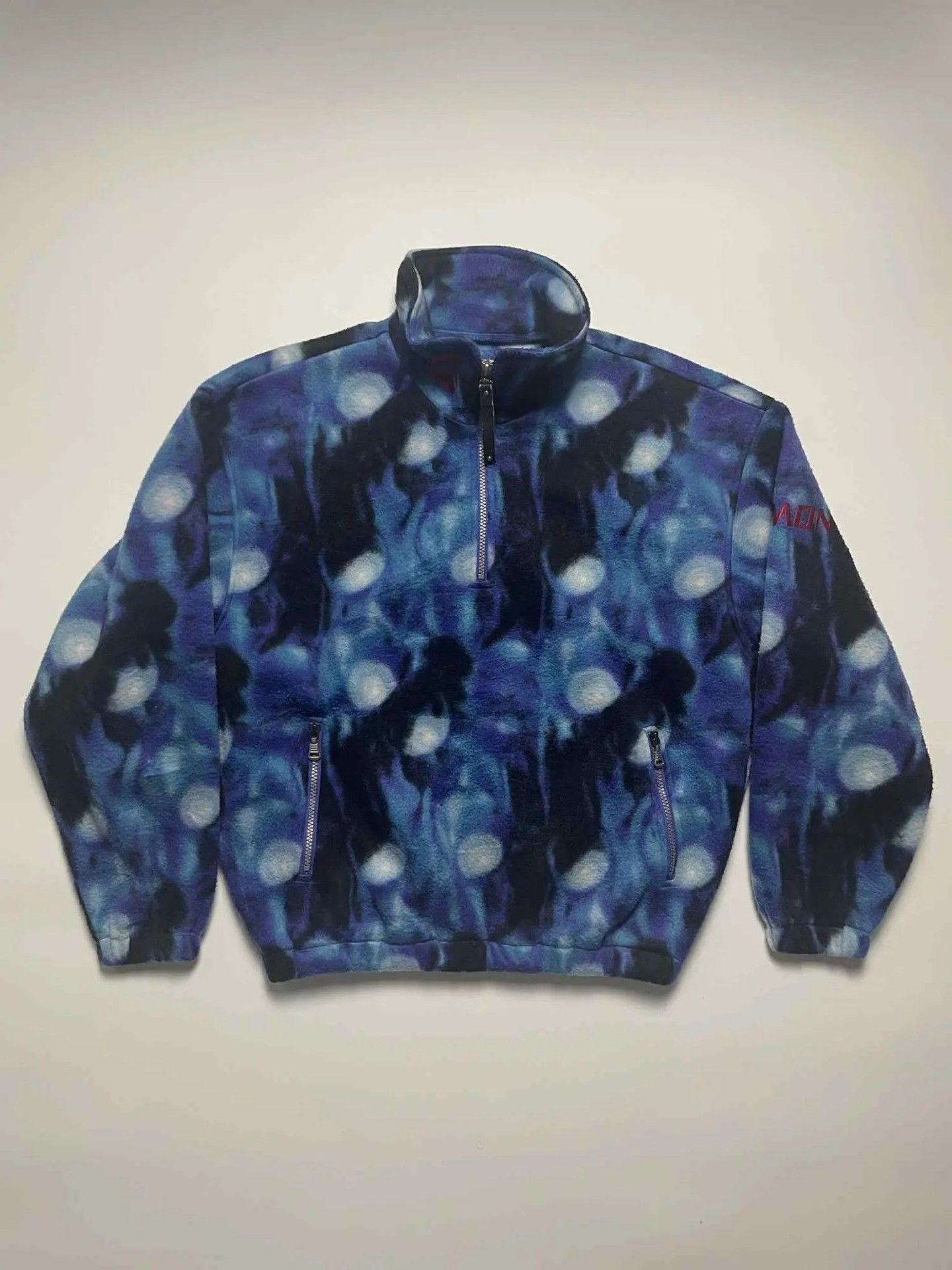 Vintage Vintage Salomon Patterned Fleece Jacket Size US M / EU 48-50 / 2 - 2 Thumbnail