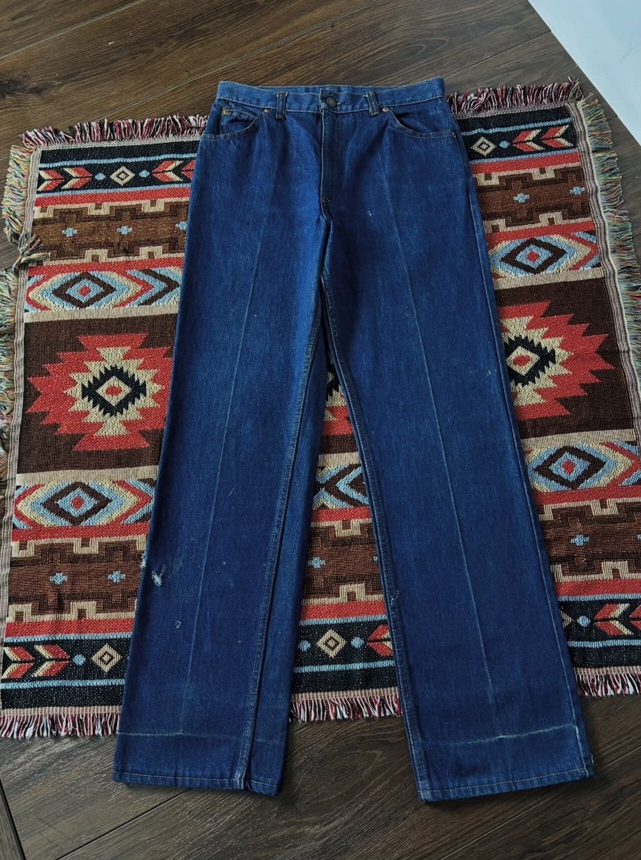 Levi's Vintage Levi's 1970-80s White Tab 214 Size 42" / US 20 - 3 Thumbnail