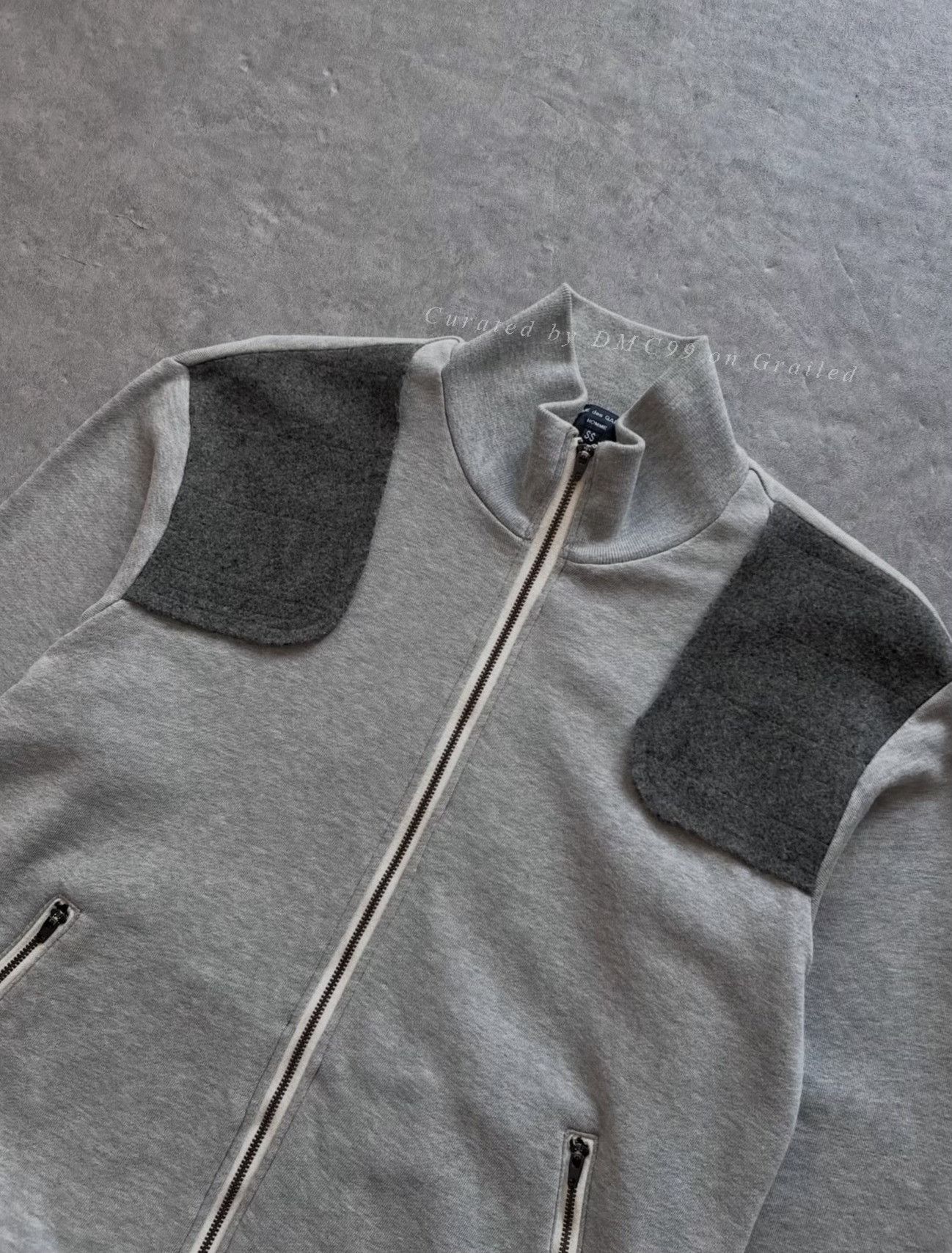 Comme des Garcons 2007 CDG Homme Wool Patch Zip Jacket Size US M / EU 48-50 / 2 - 2 Thumbnail