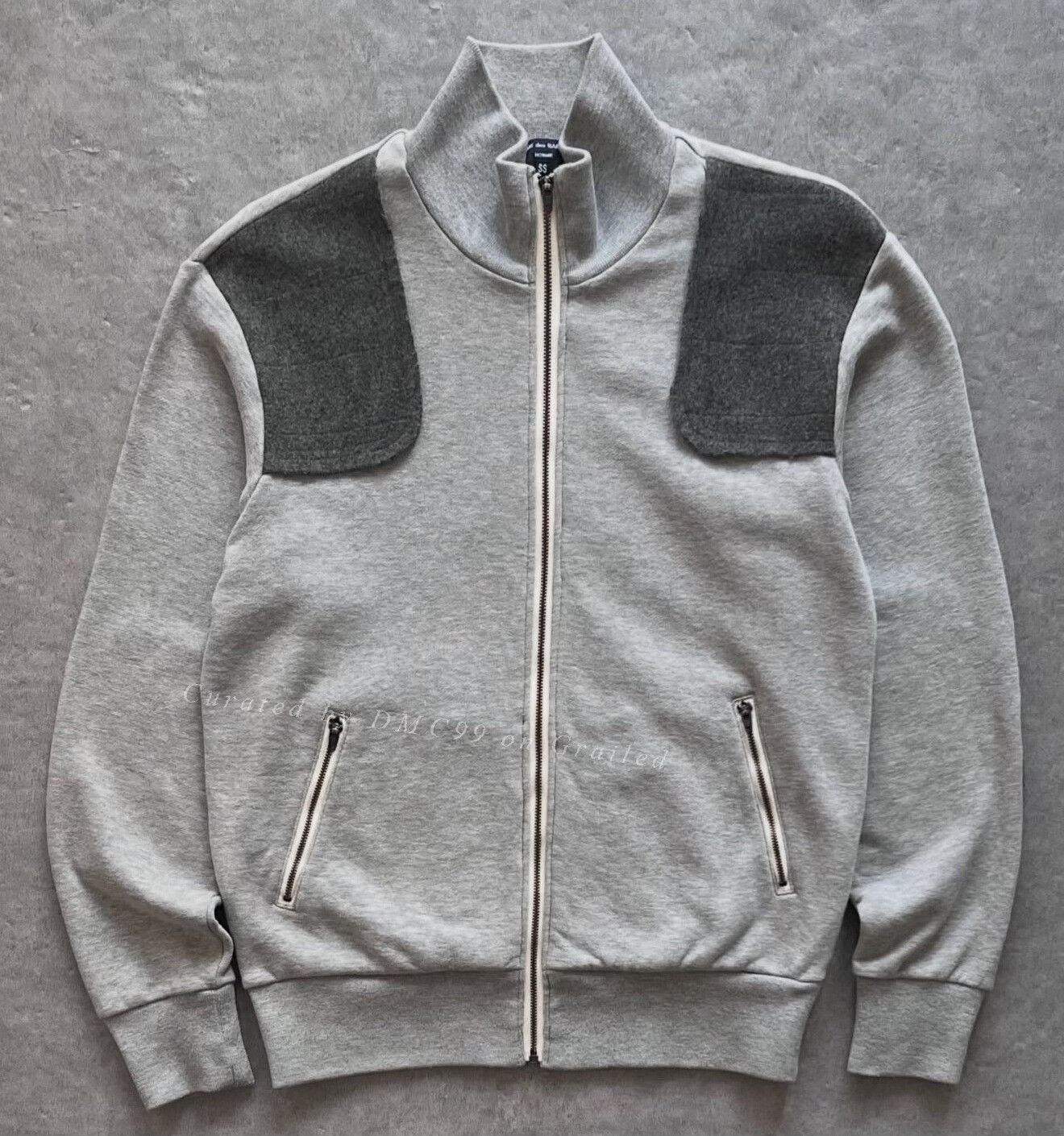 Comme des Garcons 2007 CDG Homme Wool Patch Zip Jacket Size US M / EU 48-50 / 2 - 4 Thumbnail