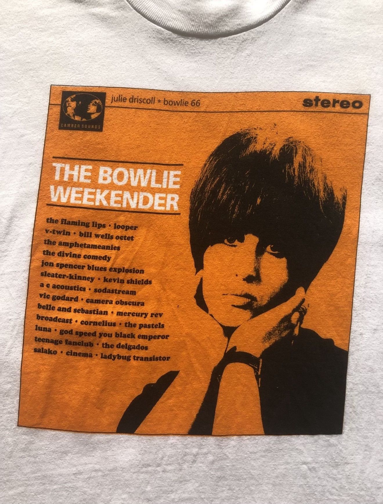 Vintage 1990s Bowlie Weekender Belle & Sebastian Tee Size US M / EU 48-50 / 2 - 4 Thumbnail