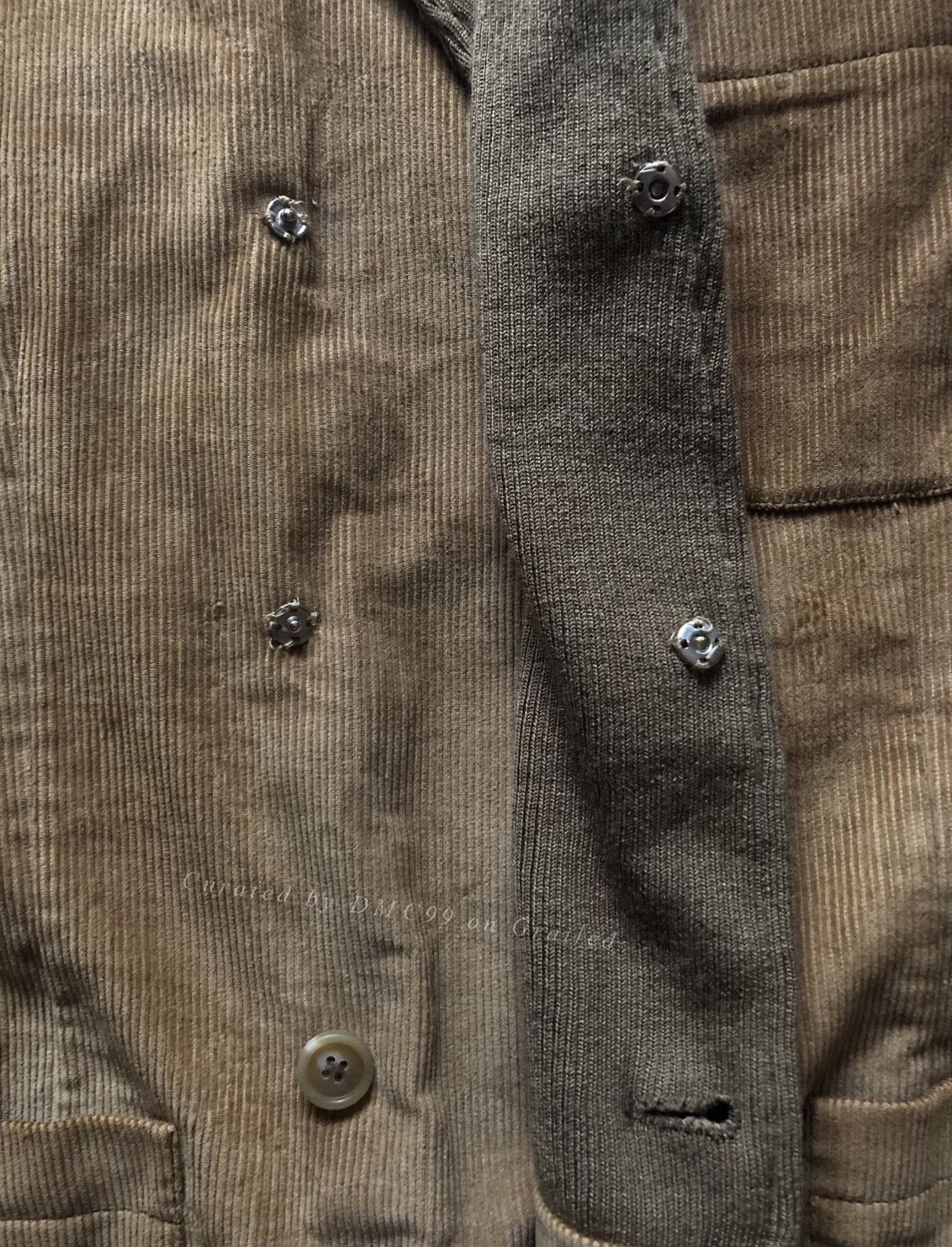 Saint Laurent Paris Vintage YSL 1970s-1980s Corduroy Jacket Size US M / EU 48-50 / 2 - 8 Thumbnail
