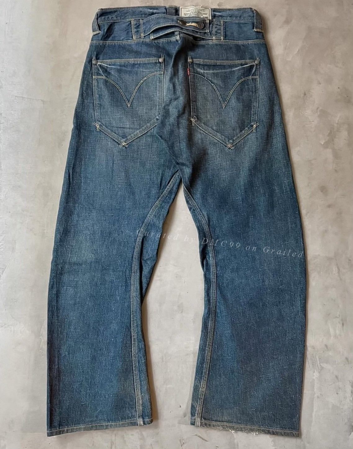 Levi's Vintage 2000s Levi's Engineered LEJ Jeans Size US 28 / EU 44 - 2 Thumbnail