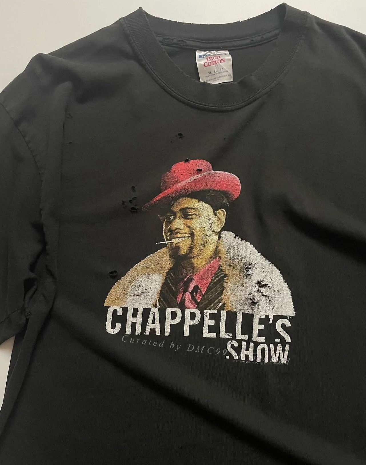 Vintage 2004-2005 Chappelle's Show Silky Tee Size US M / EU 48-50 / 2 - 2 Thumbnail