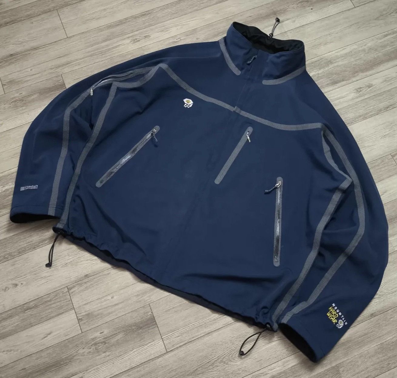 Vintage Vintage MHW 2000s Softshell Jacket Size US XXL / EU 58 / 5 - 5 Thumbnail