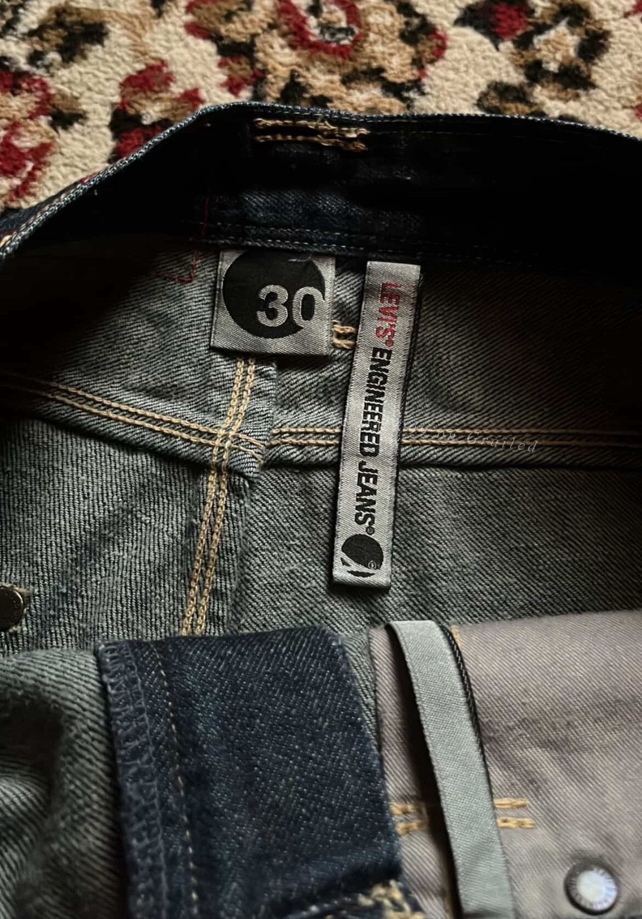Levi's Vintage 2000s Levi's Engineered LEJ Jeans Size US 28 / EU 44 - 6 Thumbnail