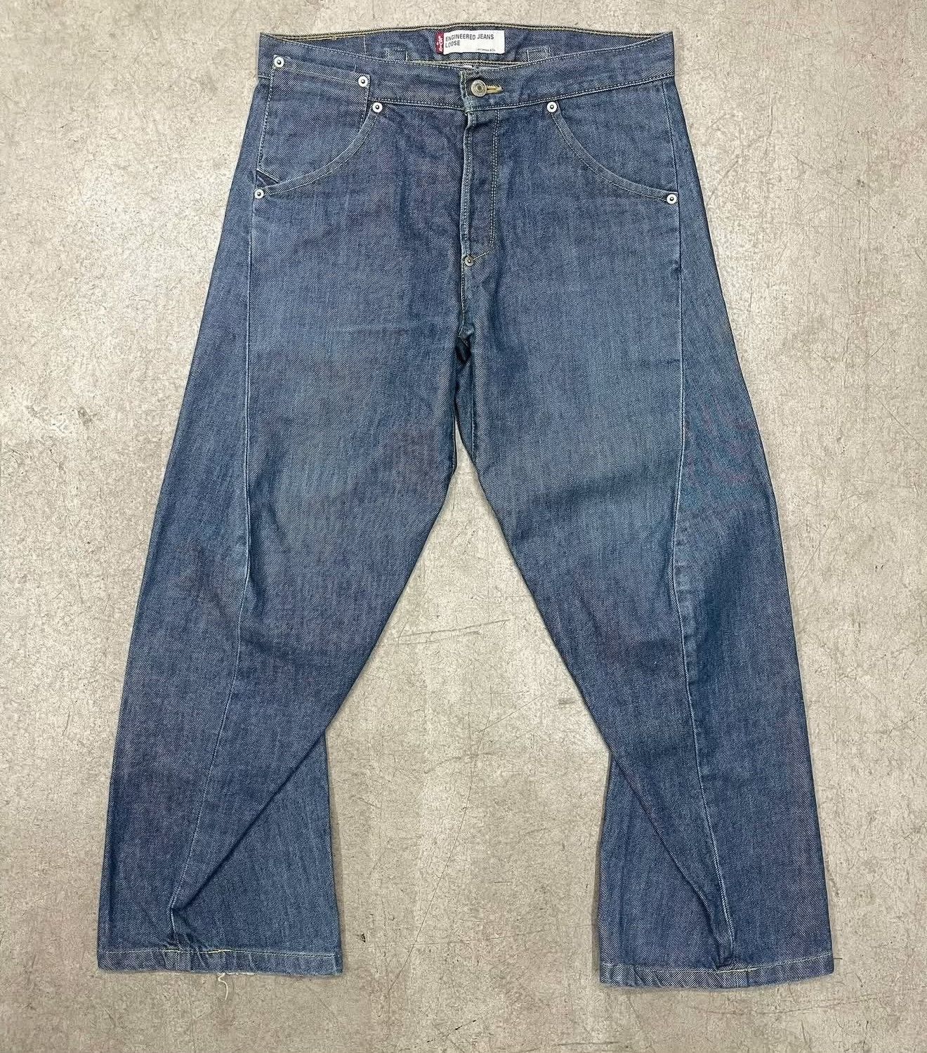 Levi's Vintage Levi's 2000s Engineered Indigo Jeans Size US 31 - 3 Thumbnail