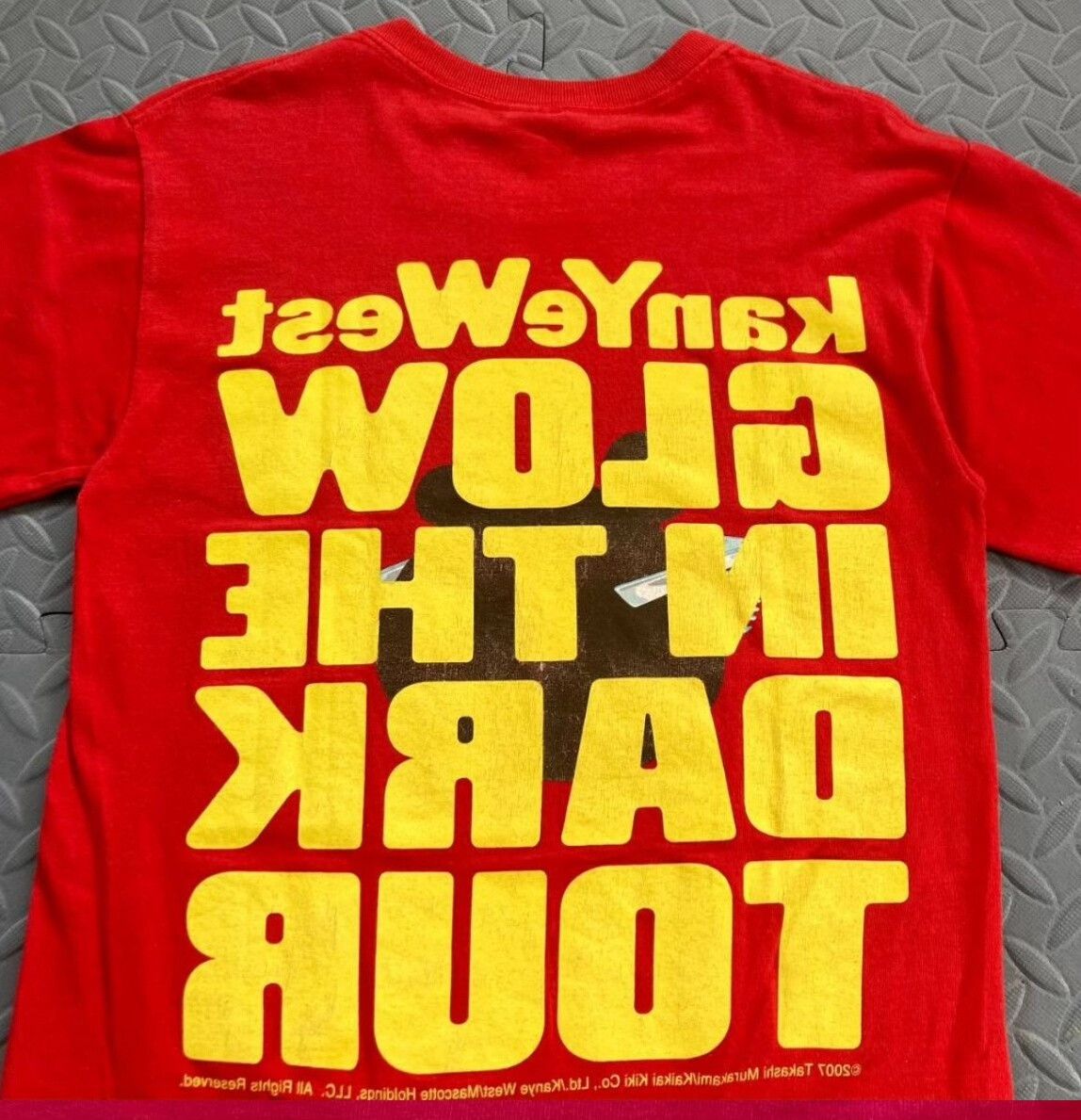 Vintage 2007 Kanye West Glow in the Dark Tour Tee Size US M / EU 48-50 / 2 - 6 Thumbnail