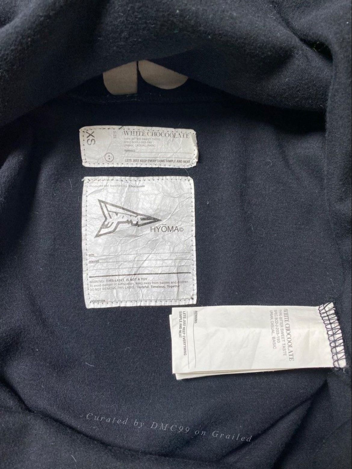 CHOCOOLATE 20471120 x WHITE CHOCOLATE Oversized Hoodie Size US M / EU 48-50 / 2 - 3 Thumbnail