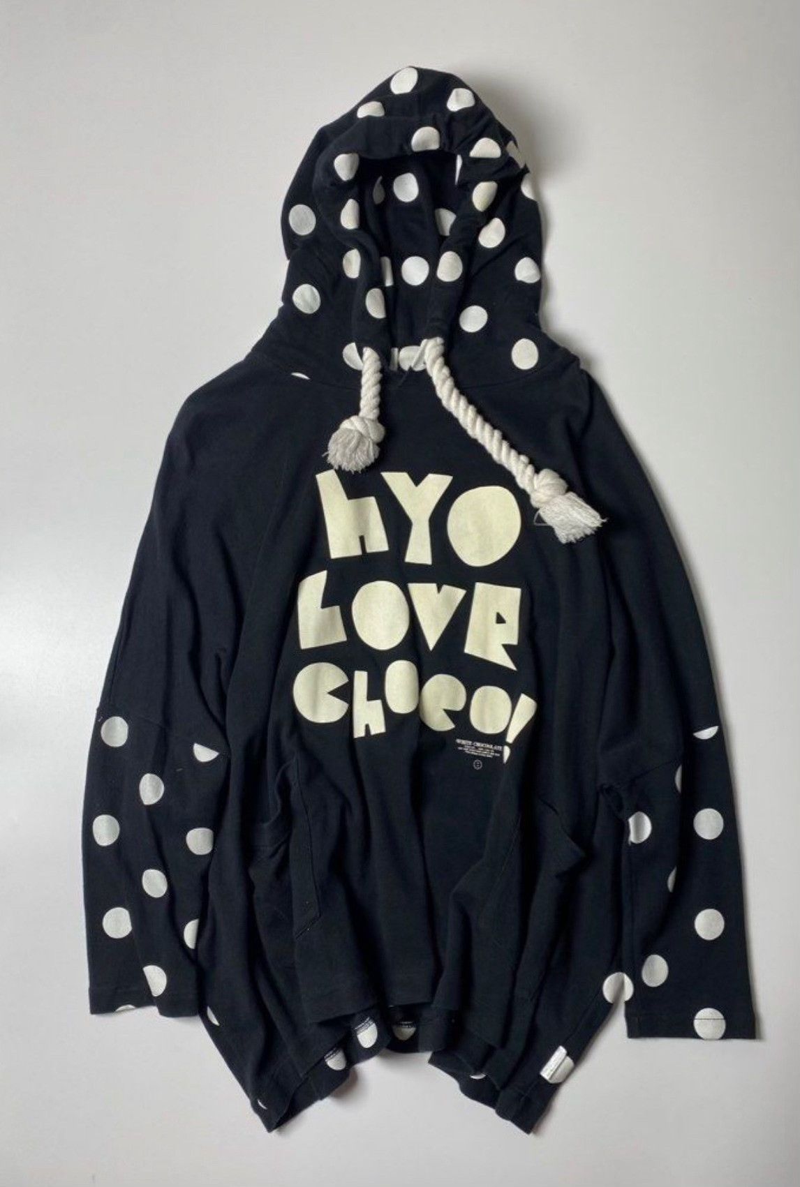 CHOCOOLATE 20471120 x WHITE CHOCOLATE Oversized Hoodie Size US M / EU 48-50 / 2 - 2 Thumbnail