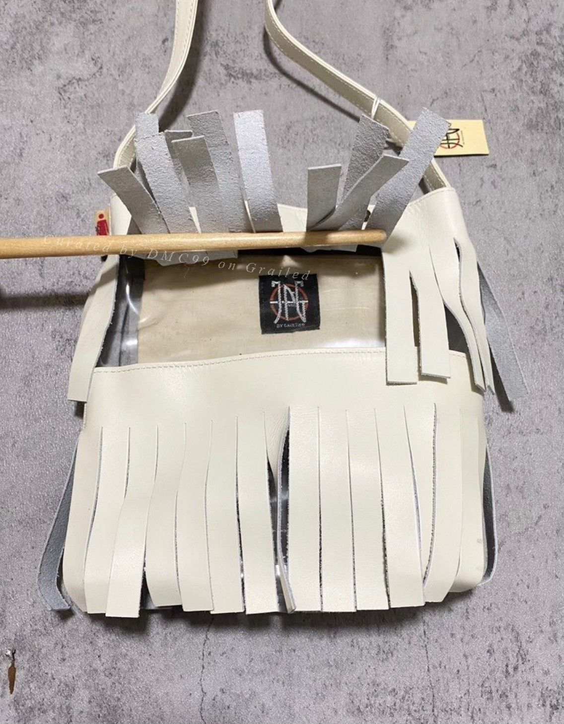 Jean Paul Gaultier Vintage Jean Paul Gaultier Fringe Leather Sling Bag Size ONE SIZE - 2 Thumbnail