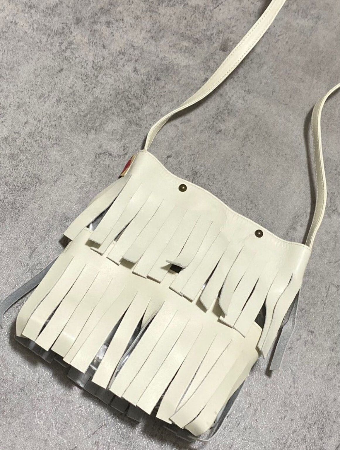 Jean Paul Gaultier Vintage Jean Paul Gaultier Fringe Leather Sling Bag Size ONE SIZE - 6 Thumbnail