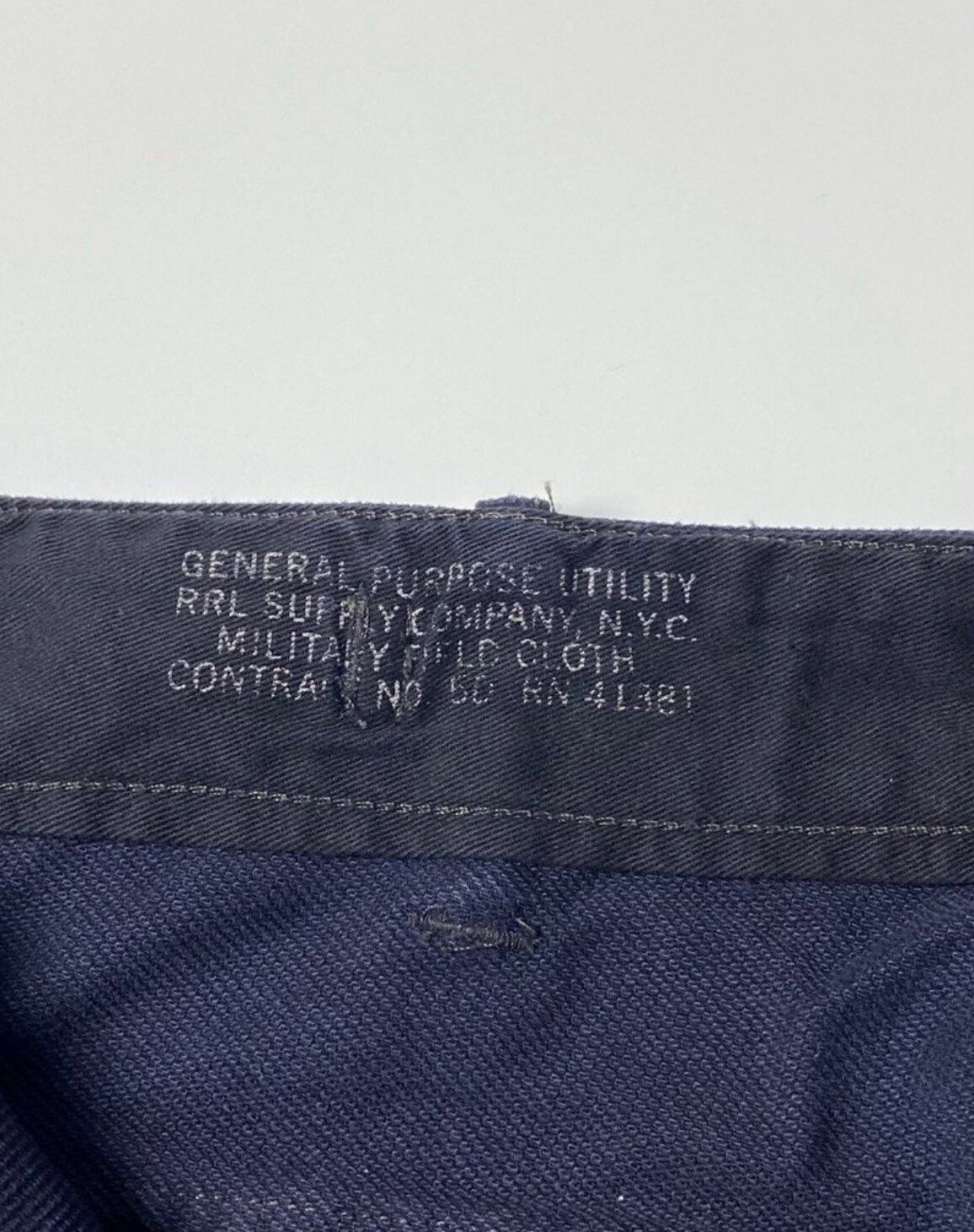 RRL Ralph Lauren Double RL Military Field Cloth Cord Pants Size US 32 / EU 48 - 5 Thumbnail