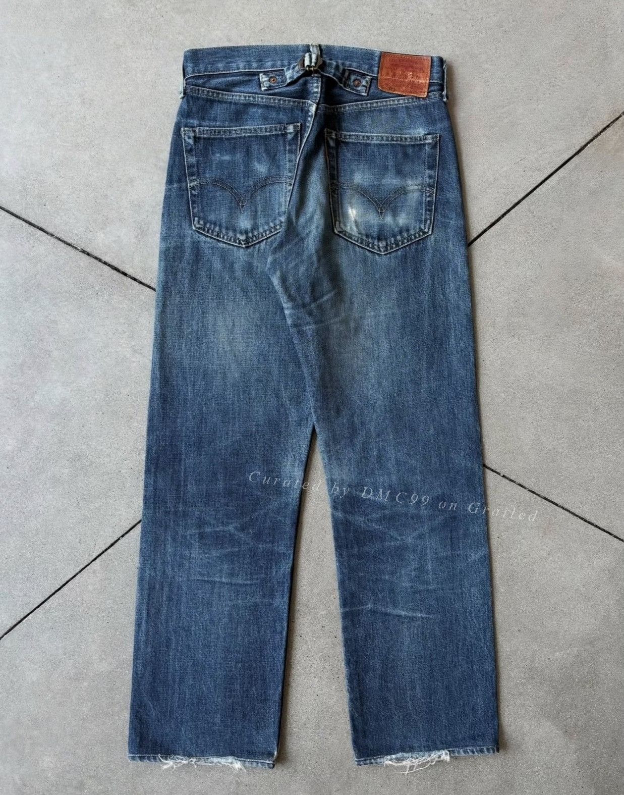 Vintage Vintage Levi's 90s 702xx BigE Selvedge Denim Size US 29 - 3 Thumbnail