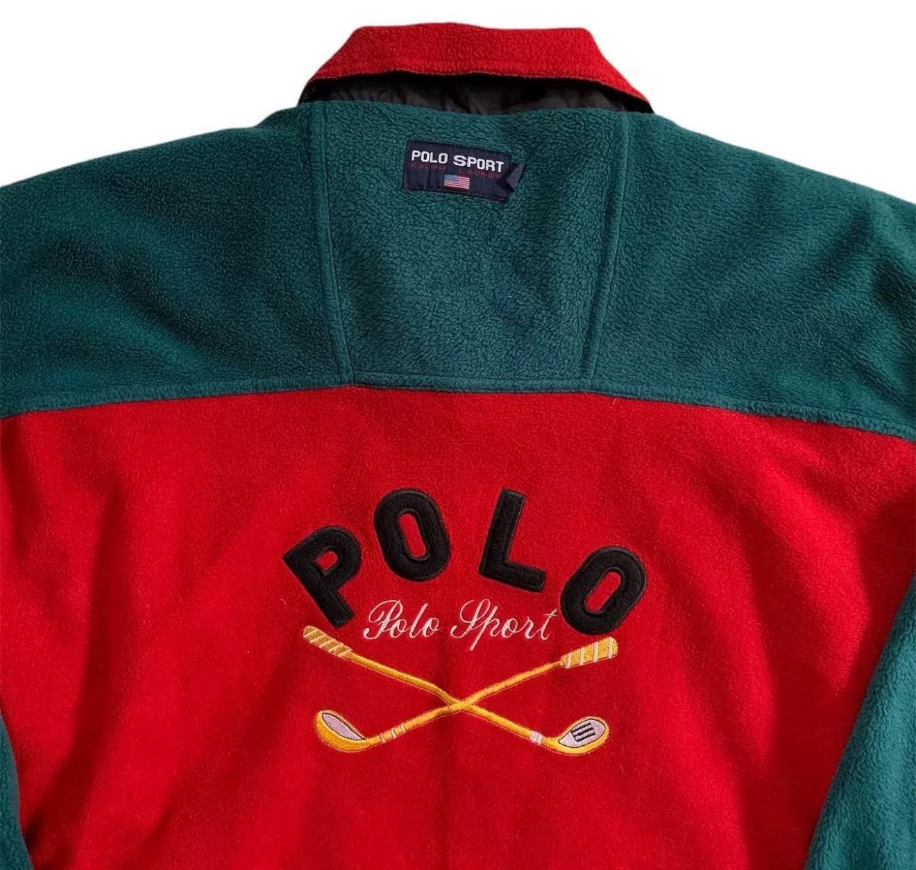 Vintage Vintage Polo Sport Reversible Bomber Jacket Size US M / EU 48-50 / 2 - 5 Thumbnail