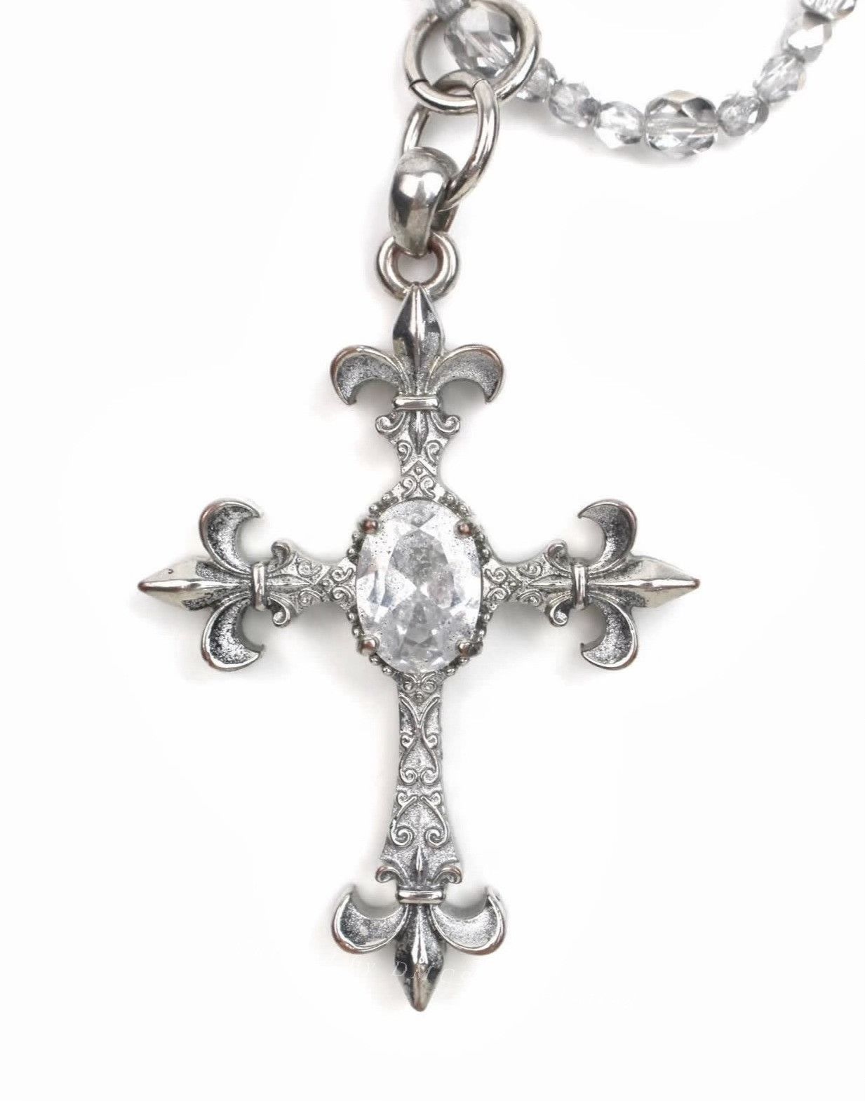 Vintage Vintage 2000s Japanese Skull Bead Rosary Necklace Size ONE SIZE - 2 Thumbnail