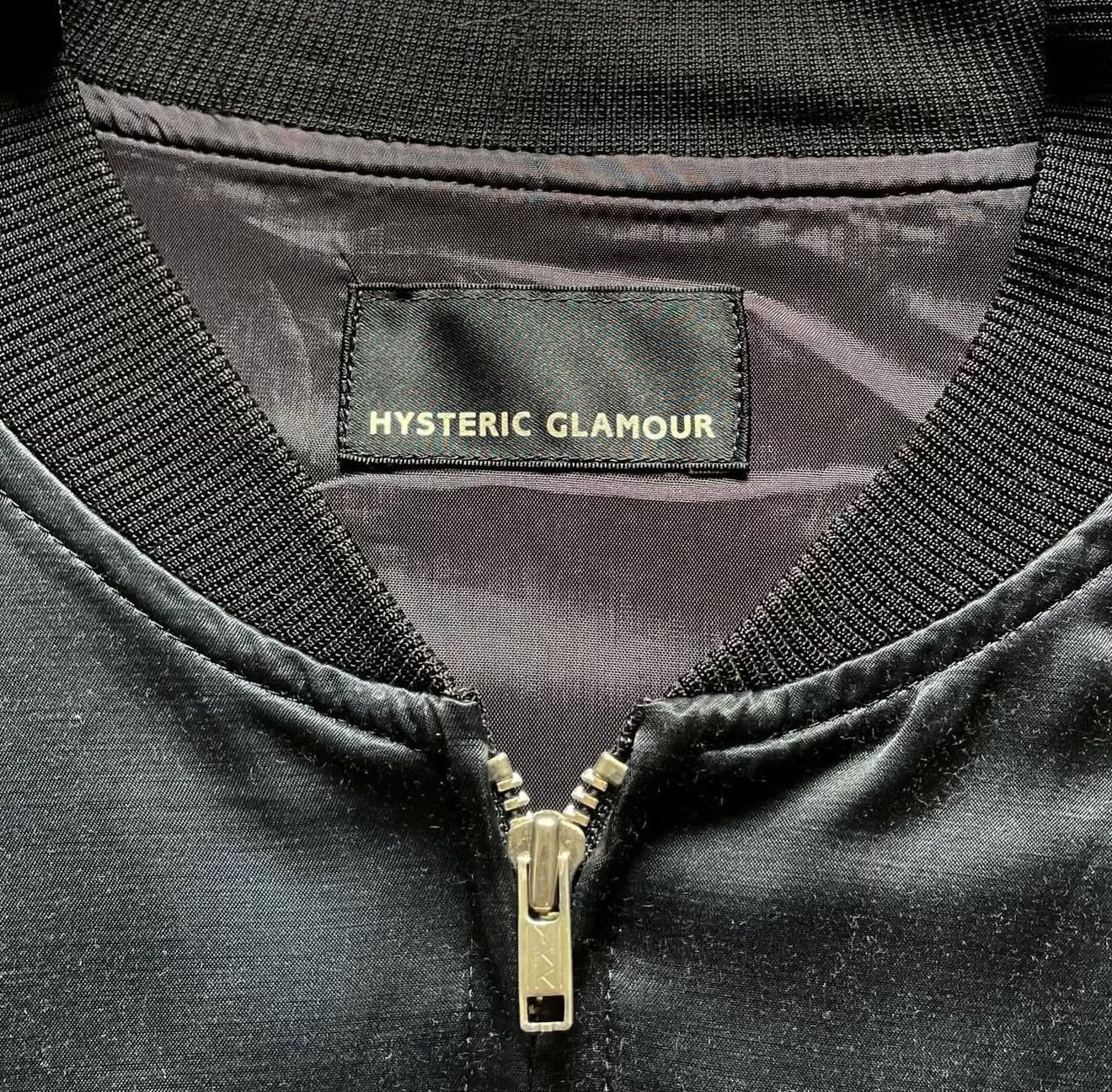 Hysteric Glamour Vintage Hysteric Glamour Satin Bomber Jacket Size US M / EU 48-50 / 2 - 3 Thumbnail