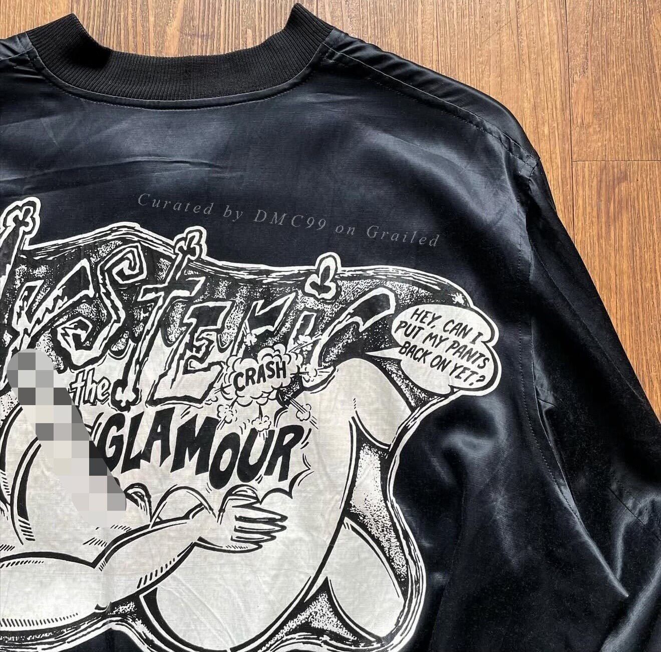 Hysteric Glamour Vintage Hysteric Glamour Satin Bomber Jacket Size US M / EU 48-50 / 2 - 5 Thumbnail