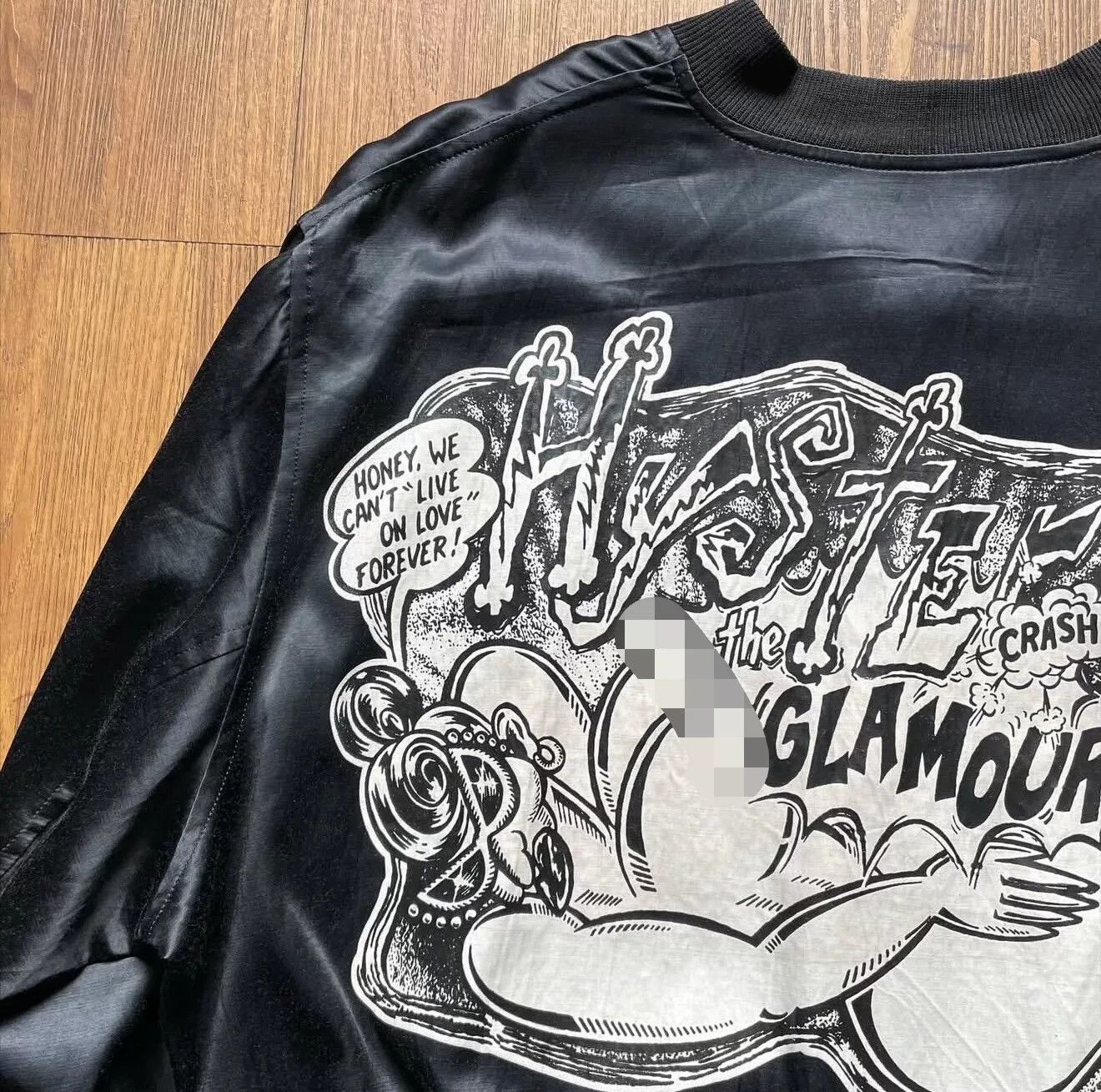 Hysteric Glamour Vintage Hysteric Glamour Satin Bomber Jacket Size US M / EU 48-50 / 2 - 6 Thumbnail