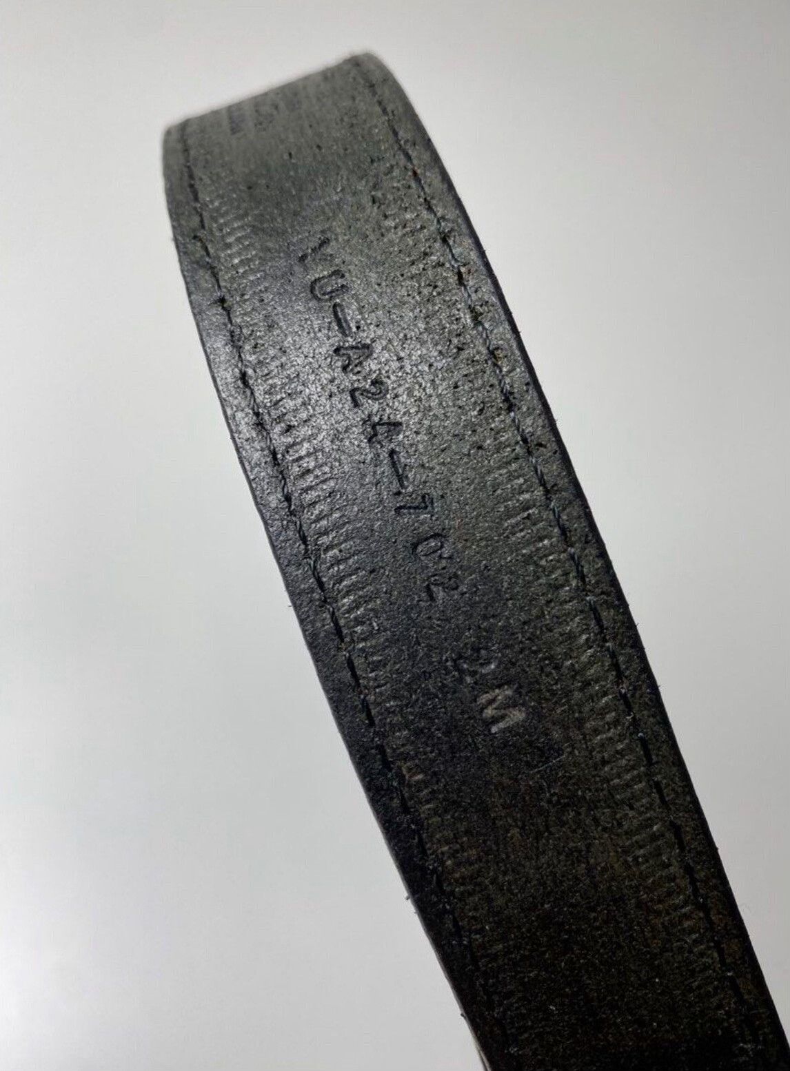 Yohji Yamamoto Vintage Yohji Yamamoto Y's SS97 Leather Belt Size ONE SIZE - 5 Thumbnail