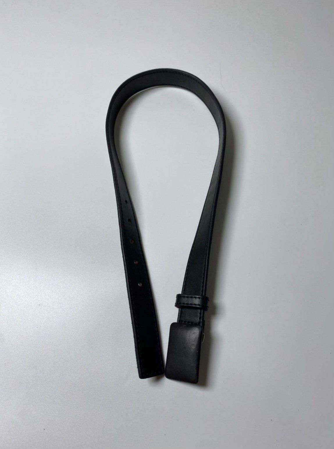 Yohji Yamamoto Vintage Yohji Yamamoto Y's SS97 Leather Belt Size ONE SIZE - 3 Thumbnail